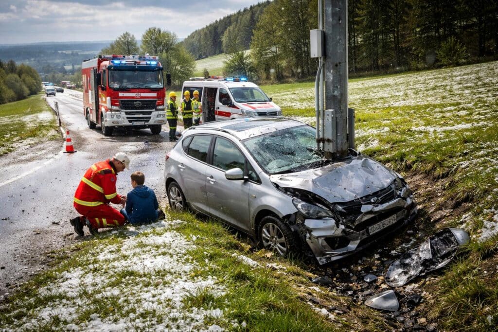 Verkehrsunfall mit Personenschaden im Bezirk St. Veit an der Glan