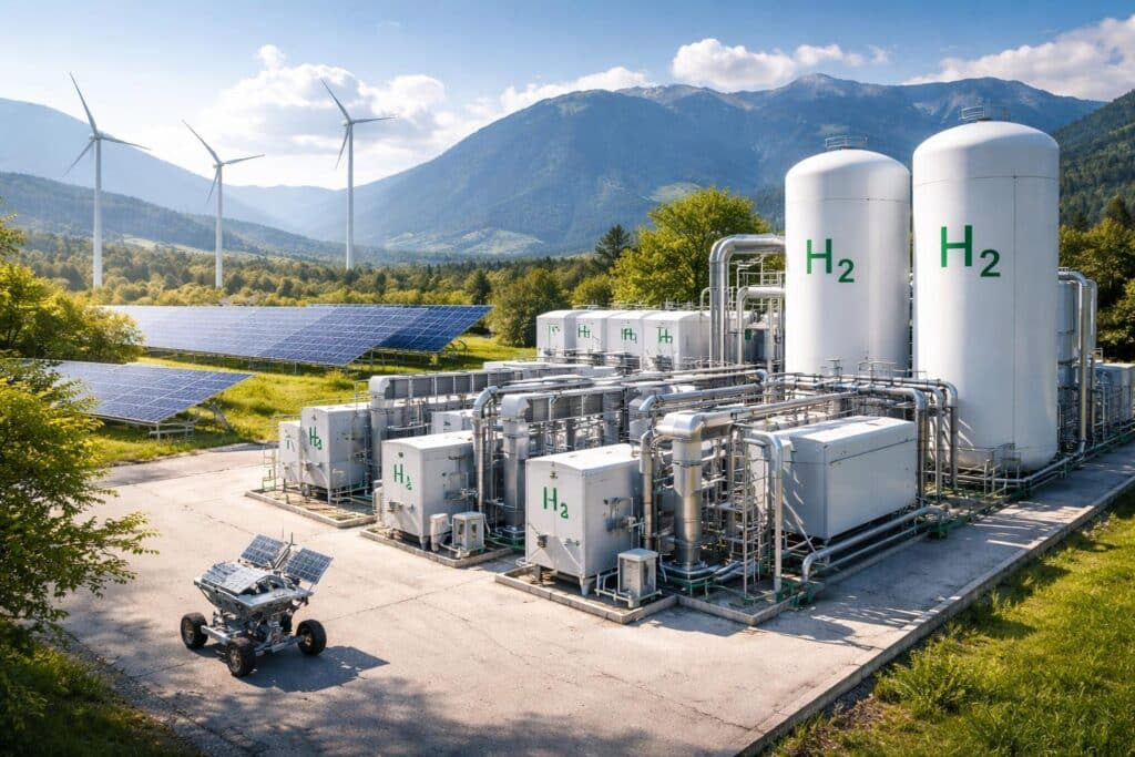 Elektrolyseanlage in Arnoldstein startet Produktion von grünem Wasserstoff