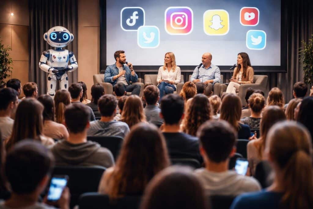 Diskussionsabend über Social Media