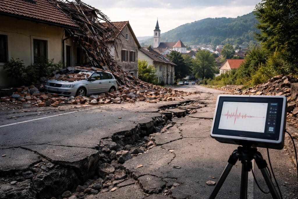 Magnitude 3,2 und 3,1: Zwei Erdbeben erschütterten am Dienstag Slowenien