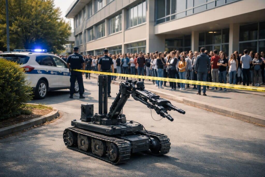 Welle an Bombendrohung an Schulen in mehreren Städten Kroatiens