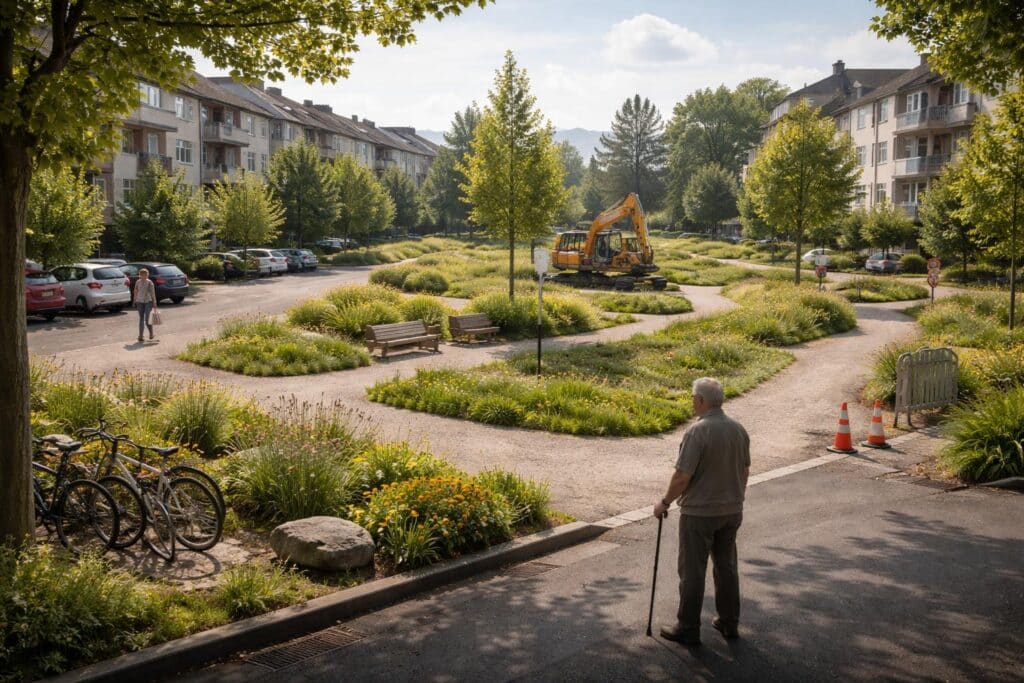 Kurioser Grund: Siedlung in Klagenfurt verliert ihren Parkplatz