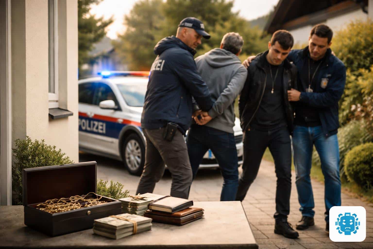 Schwerer Betrug (Polizeitrick) – Zwei Festnahmen
