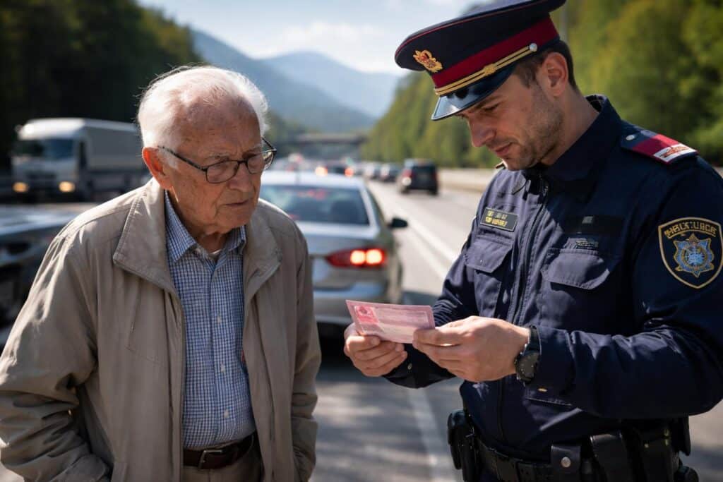 Führerscheinabnahme