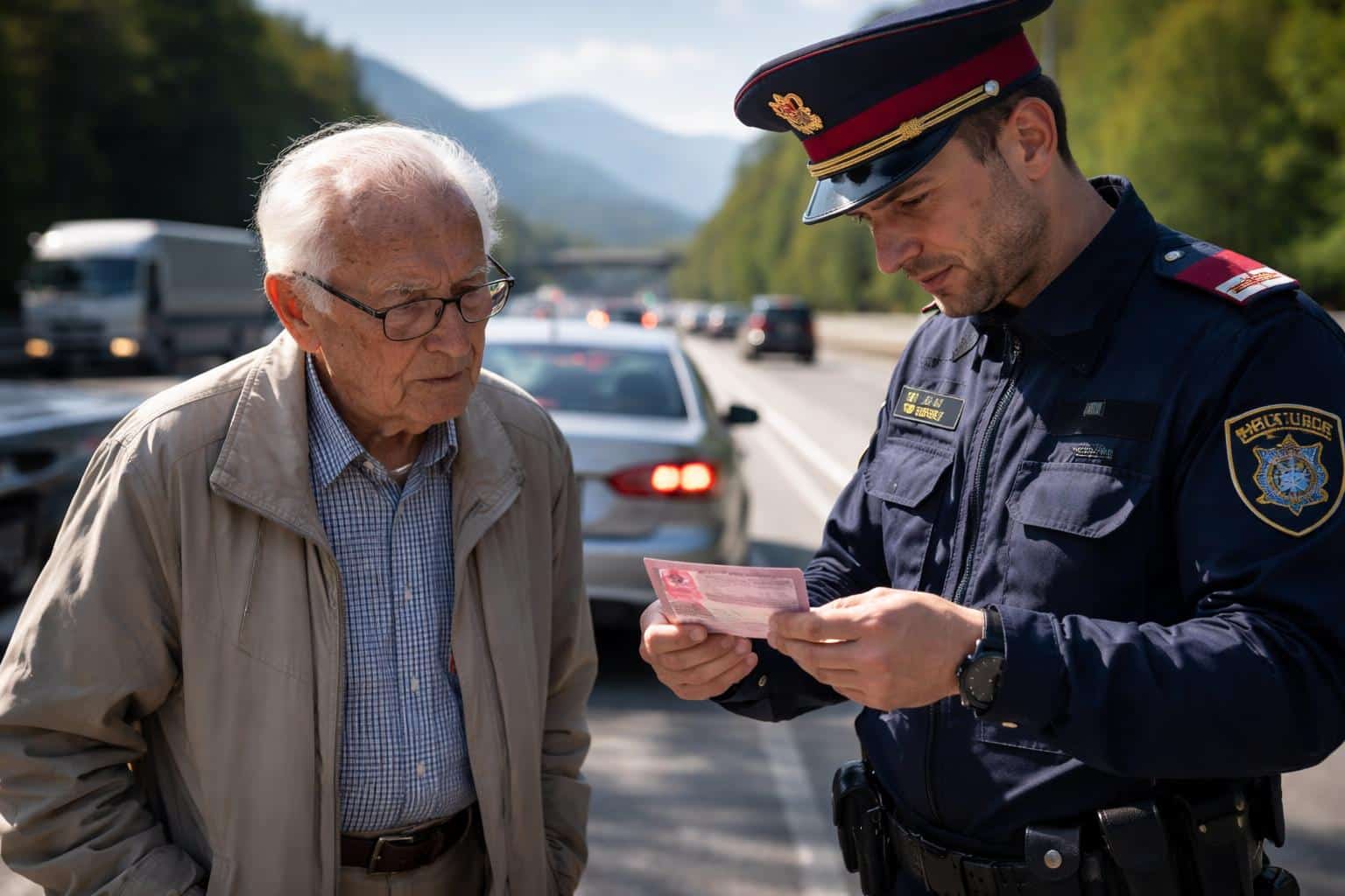 Führerscheinabnahme