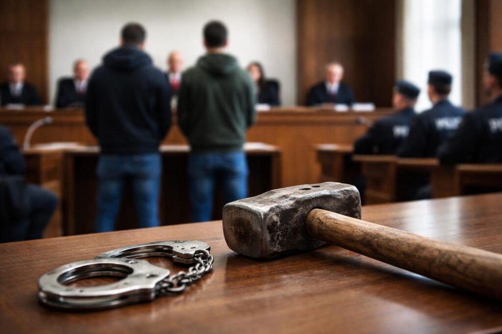 Promi-Wirt mit Hammer niedergeschlagen: Fünf und acht Jahre Haft für Täter