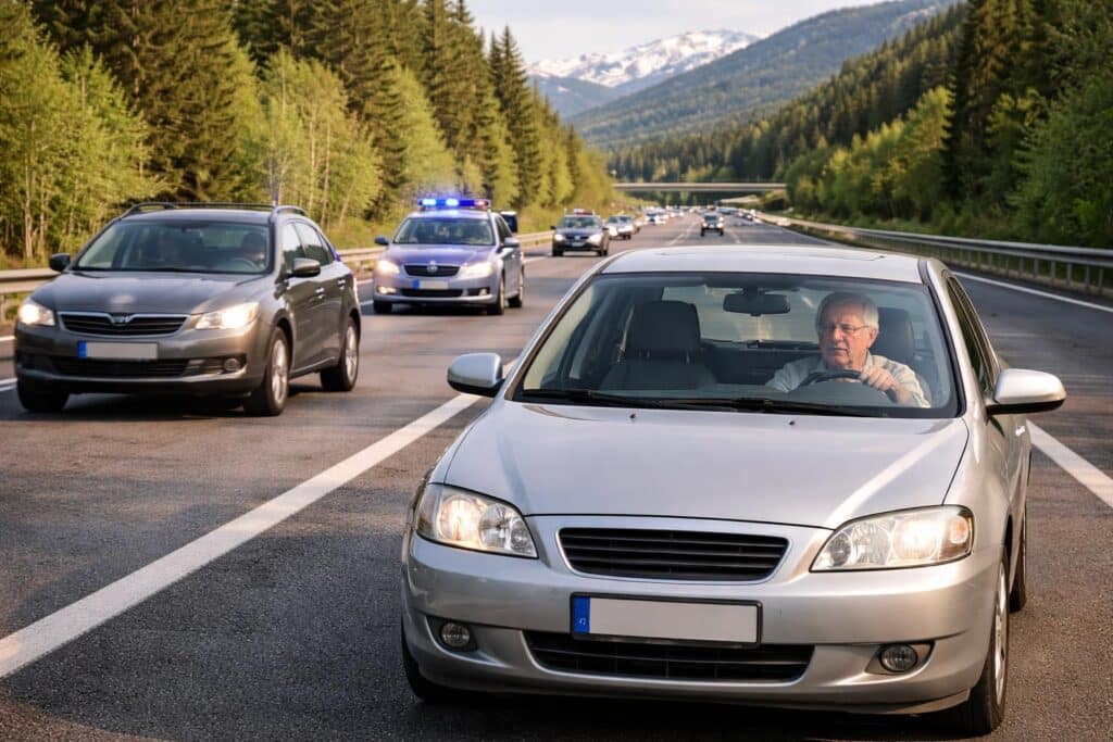 96-jähriger Geisterfahrer gestoppt