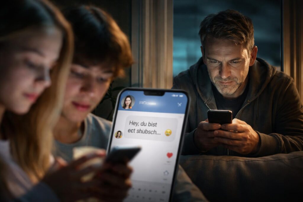 Mann, der Jugendlichen auf Social Media nachstellt, ist verurteilter Sexualstraftäter