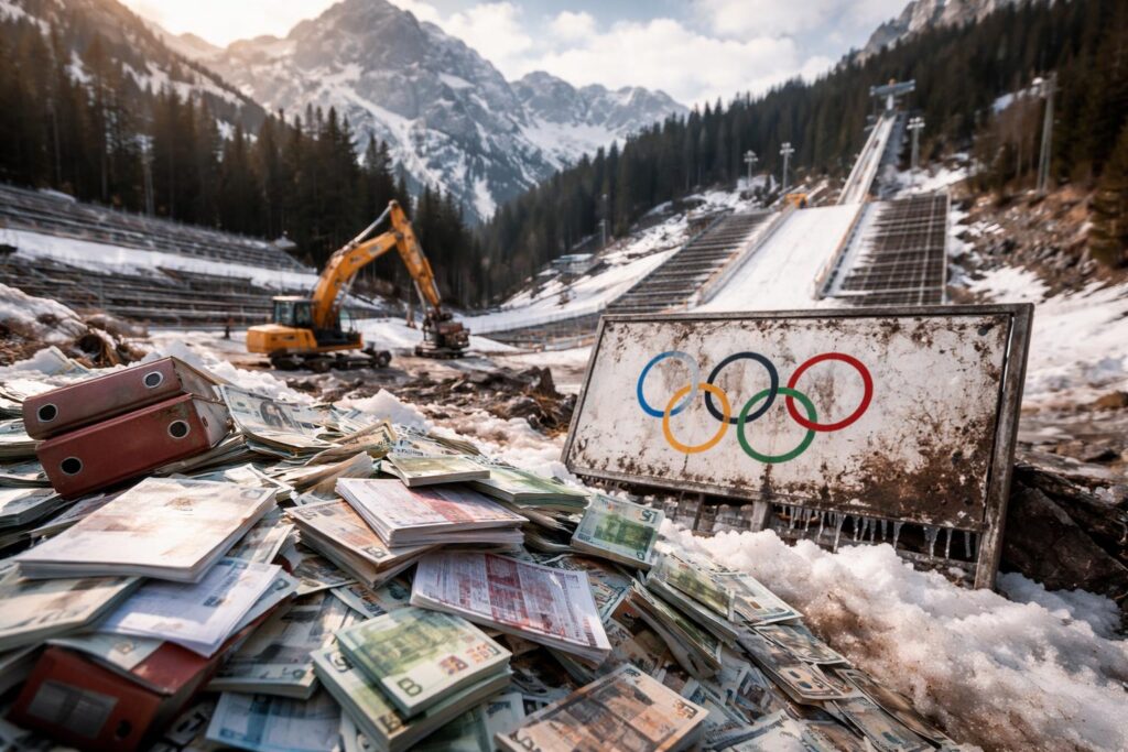 Olympische Spiele in Italien sorgten für Millionendebakel