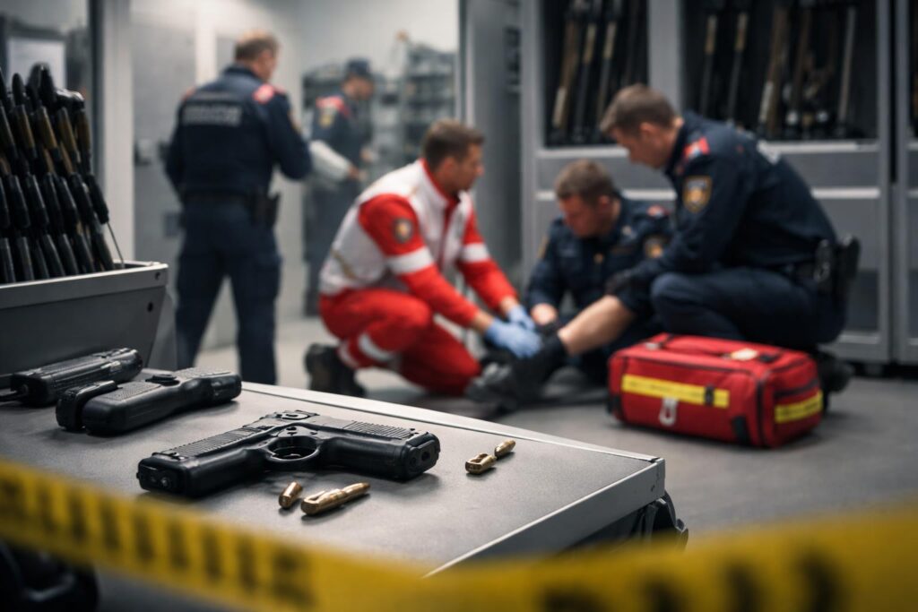 Unfall mit Dienstwaffe