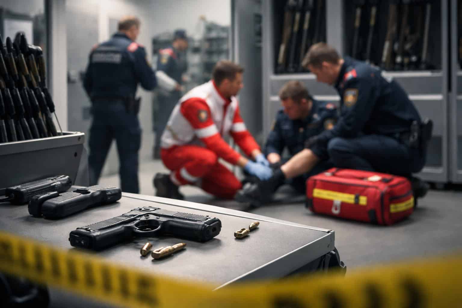 Unfall mit Dienstwaffe