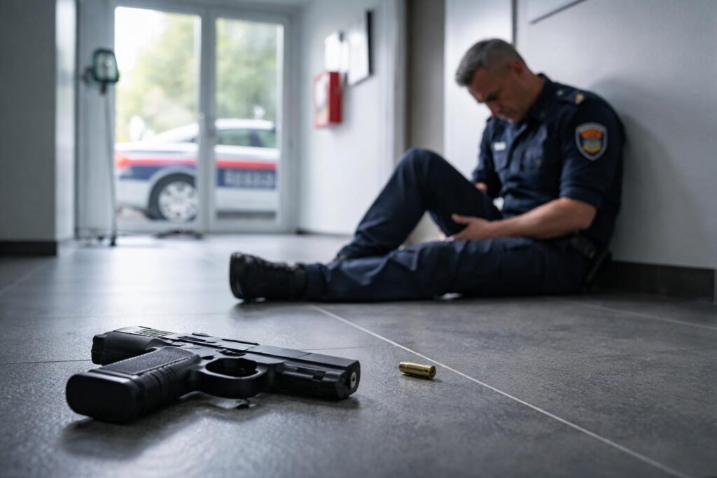 Polizist aus Kärnten schoss sich versehentlich ins Bein