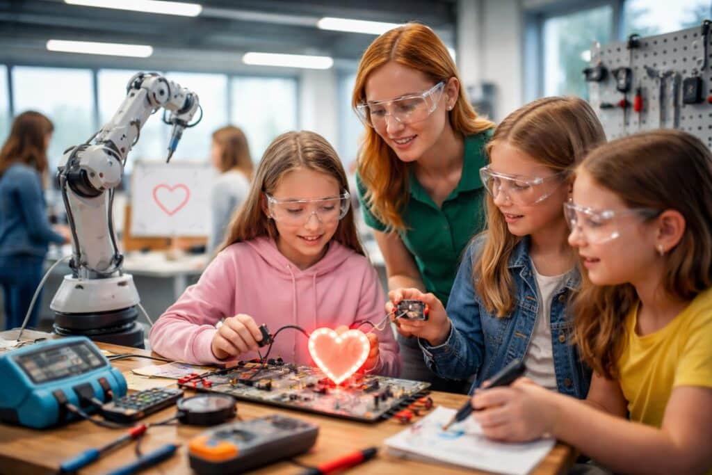 Girls’ Day bei Kelag: Schülerinnen entdecken Technik
