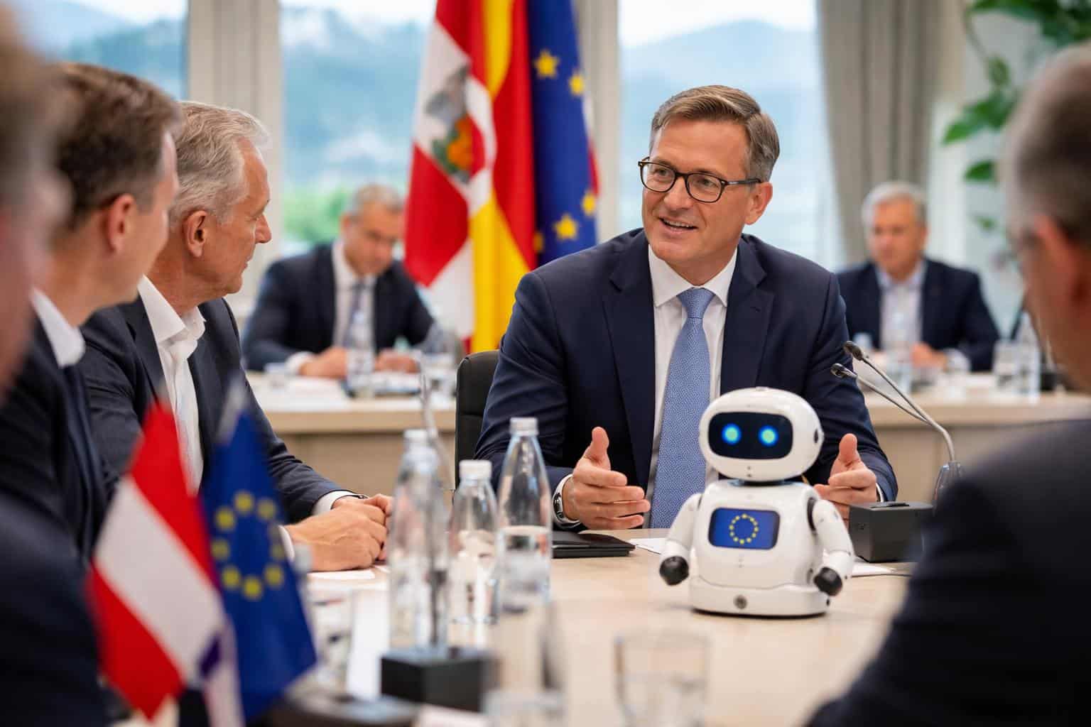 EU-Kommissar Brunner zu Gast in Kärnten
