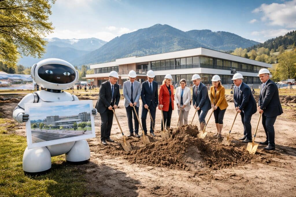Spatenstich für 6,5-Millionen-Projekt: St. Kanzian baut Bildungscampus der Zukunft