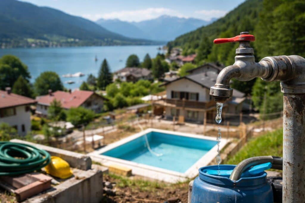 Widmungsstopp: Versorgung mit Trinkwasser nicht für alle garantiert