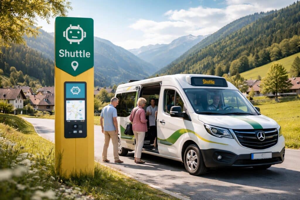 Weitere Shuttledienste in den Gemeinden