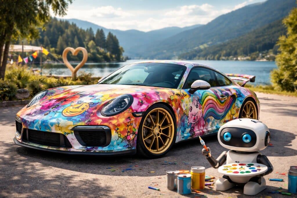Für den guten Zweck: Kärntens schrägster Porsche wird verlost