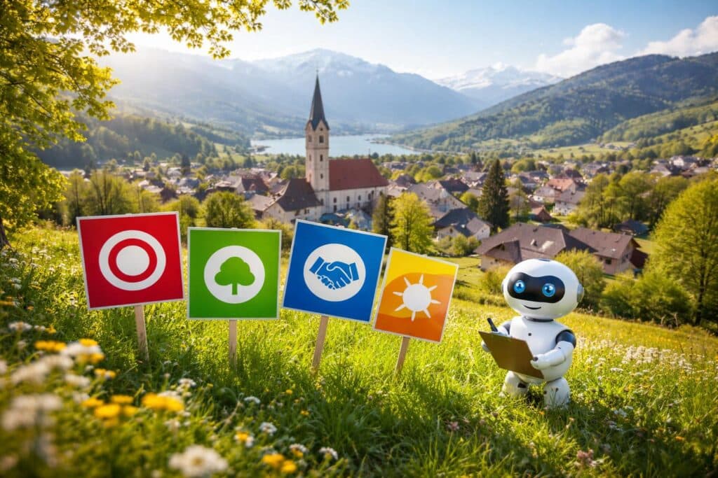 Bunte Parteienlandschaft in Gemeinden