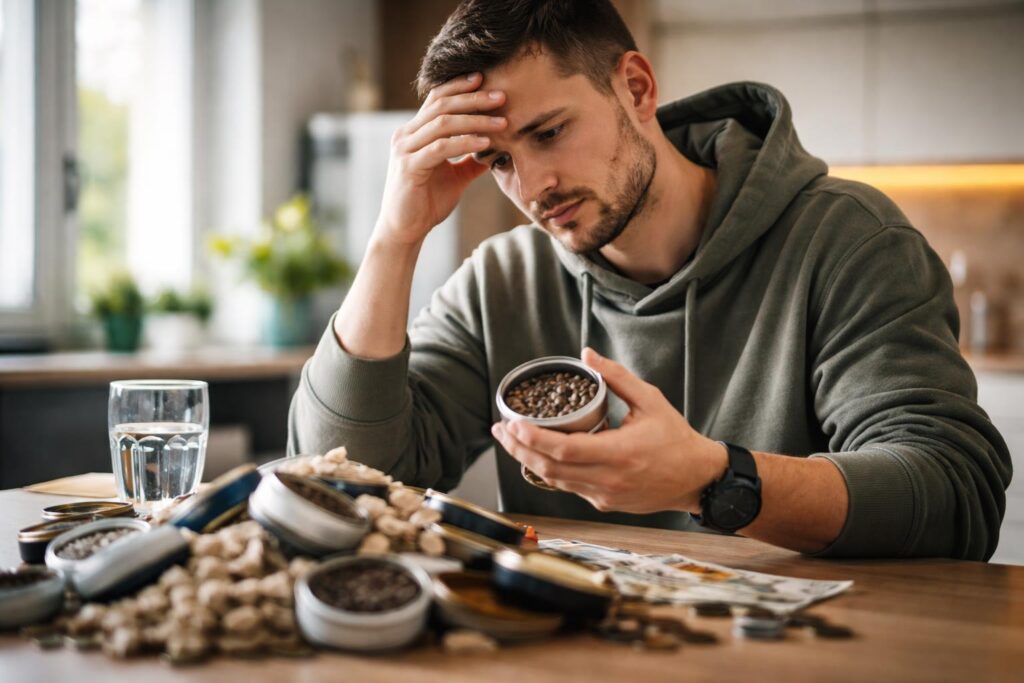 Kärntner erzählt: „Ich habe sicher 60.000 Euro für Snus ausgegeben“
