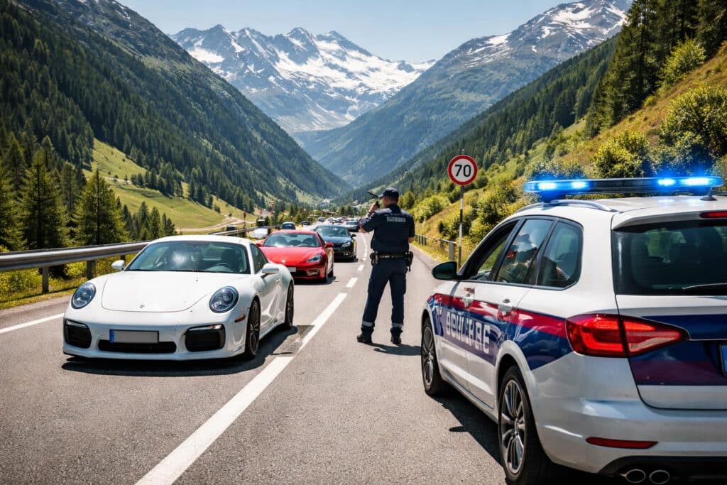 Erhebliche Geschwindigkeitsübertretung auf der Großglocknerstraße