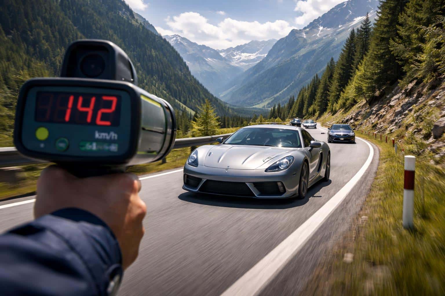 Sportwagen fuhr 142 km/h statt 70