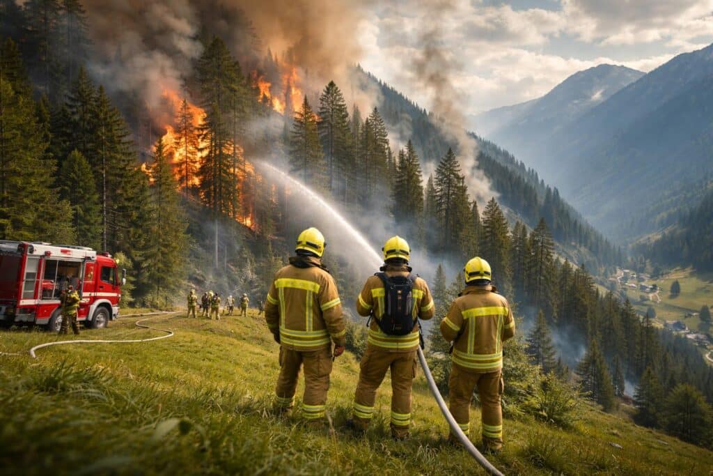 Lesachtal: „Erkannten, dass wir der Flammen nicht mehr Herr werden“