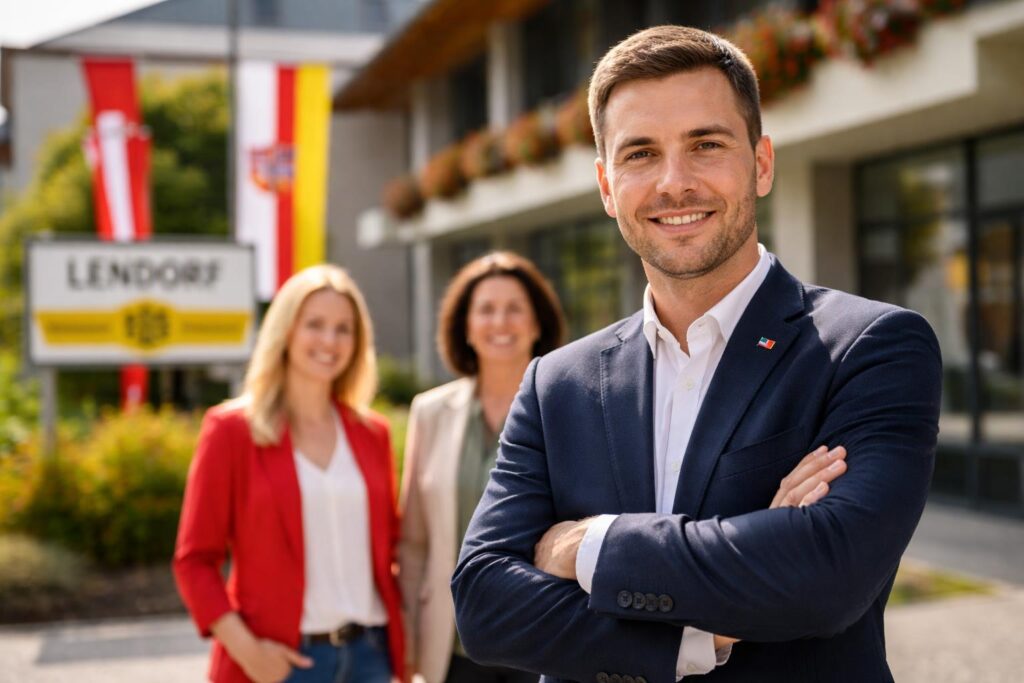 Lendorf: Simon Pleschberger ist neuer Bürgermeister