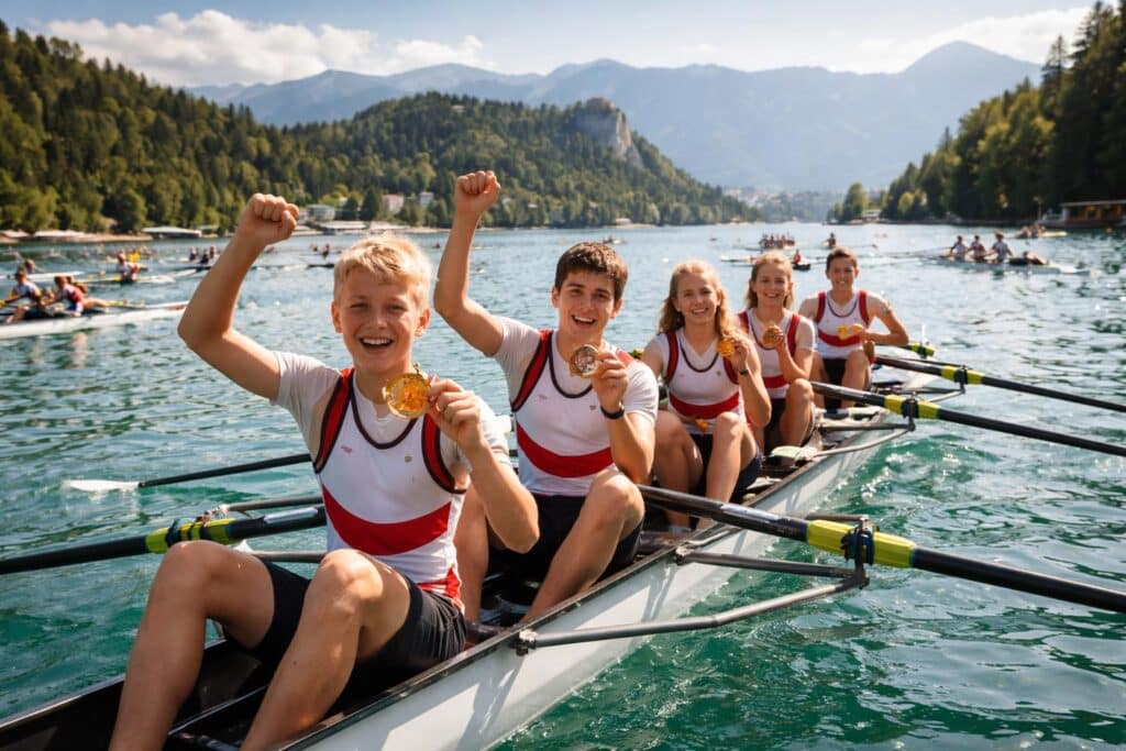 Albatros-Nachwuchs glänzt in Bled