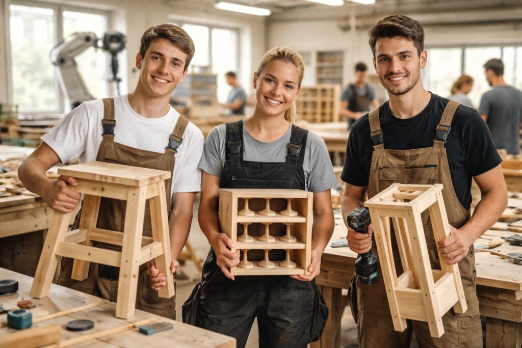 Landeslehrlingswettbewerb der Tischler: Top-Platzierungen für Talente aus Völkermarkt