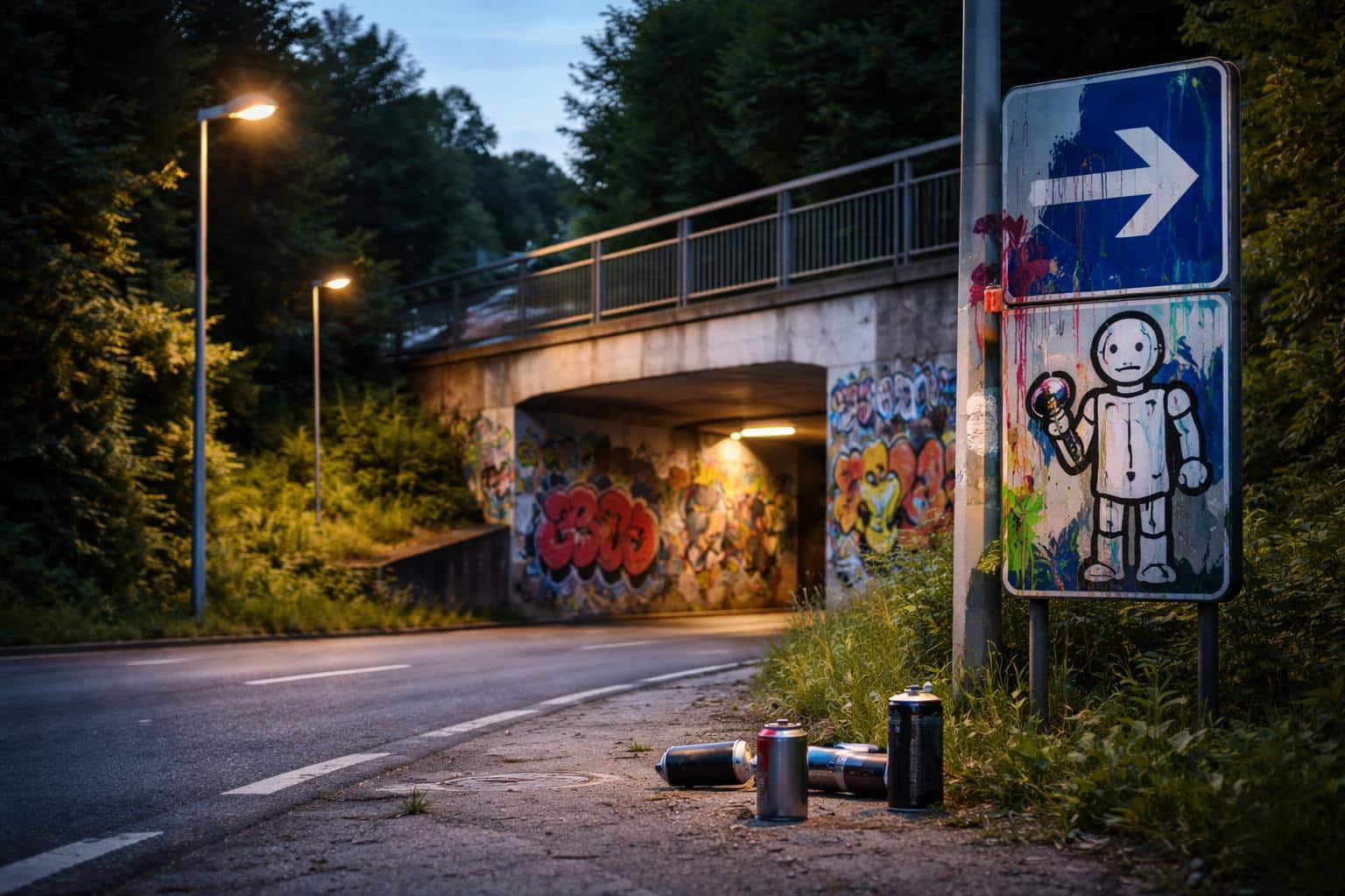 Sachbeschädigung im Bezirk Klagenfurt Land