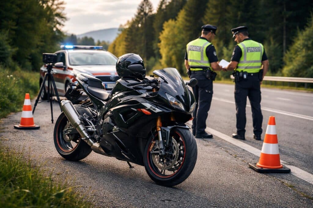 Erhebliche Geschwindigkeitsüberschreitung – Beschlagnahme eines Motorrades