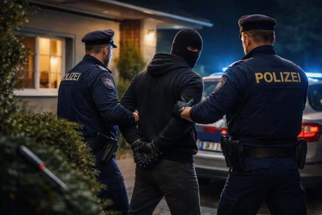 Einbruchsdiebstahl in Villach - Festnahme