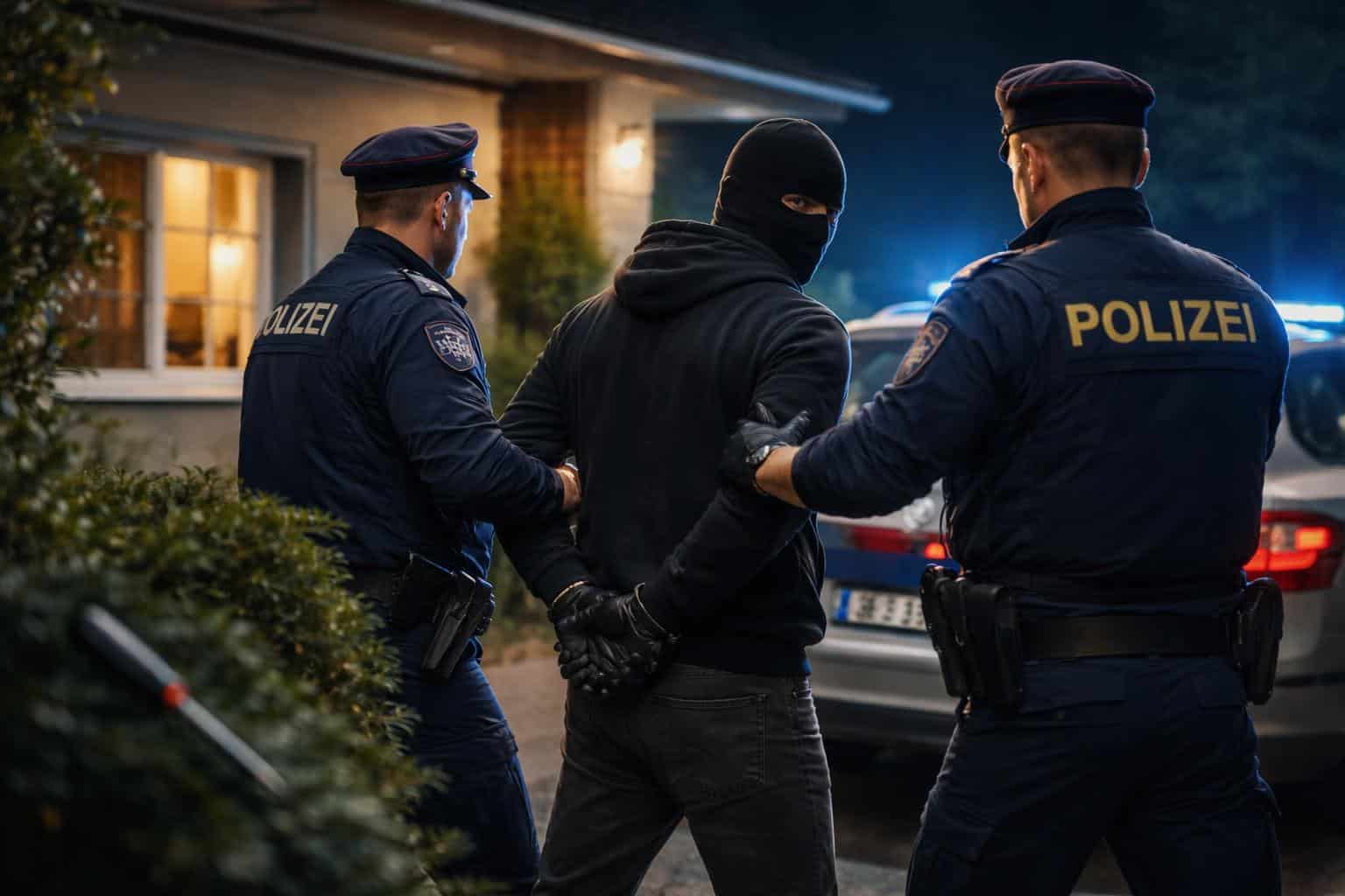 Einbruchsdiebstahl in Villach - Festnahme