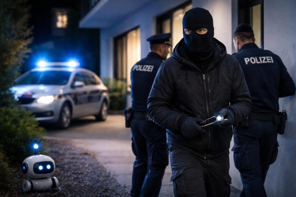 Mutmaßlicher Einbrecher ertappt