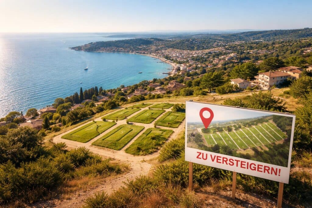 Gemeinde Piran versteigert Baugründe mit Meerblick in Portorož