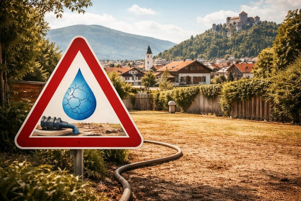 Trockenheit zwingt Marktgemeinde Griffen zu Wassersparmaßnahmen