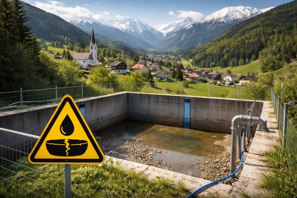 Gemeinde Fresach auf der Suche nach Wasser