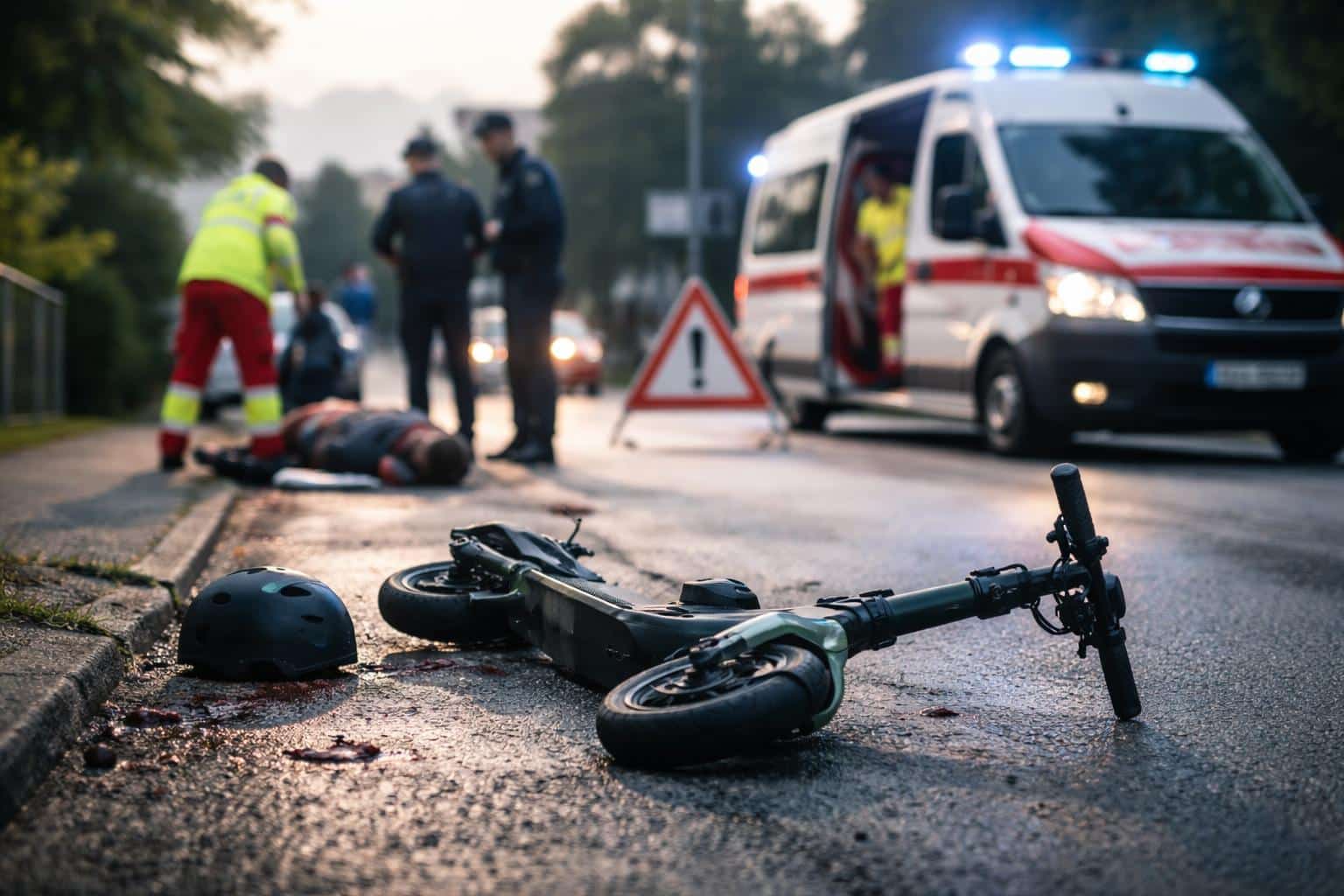 E-Scooter-Fahrer stirbt nach Sturz