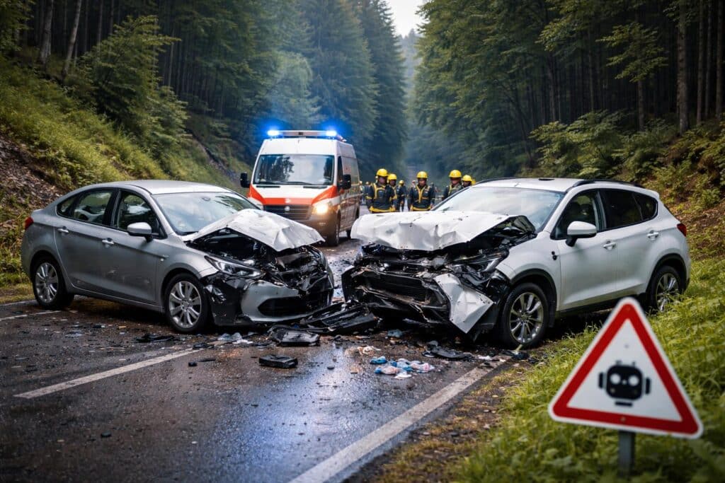 Schwere Unfälle: Frontalkollision in Kärnten mit drei Verletzten