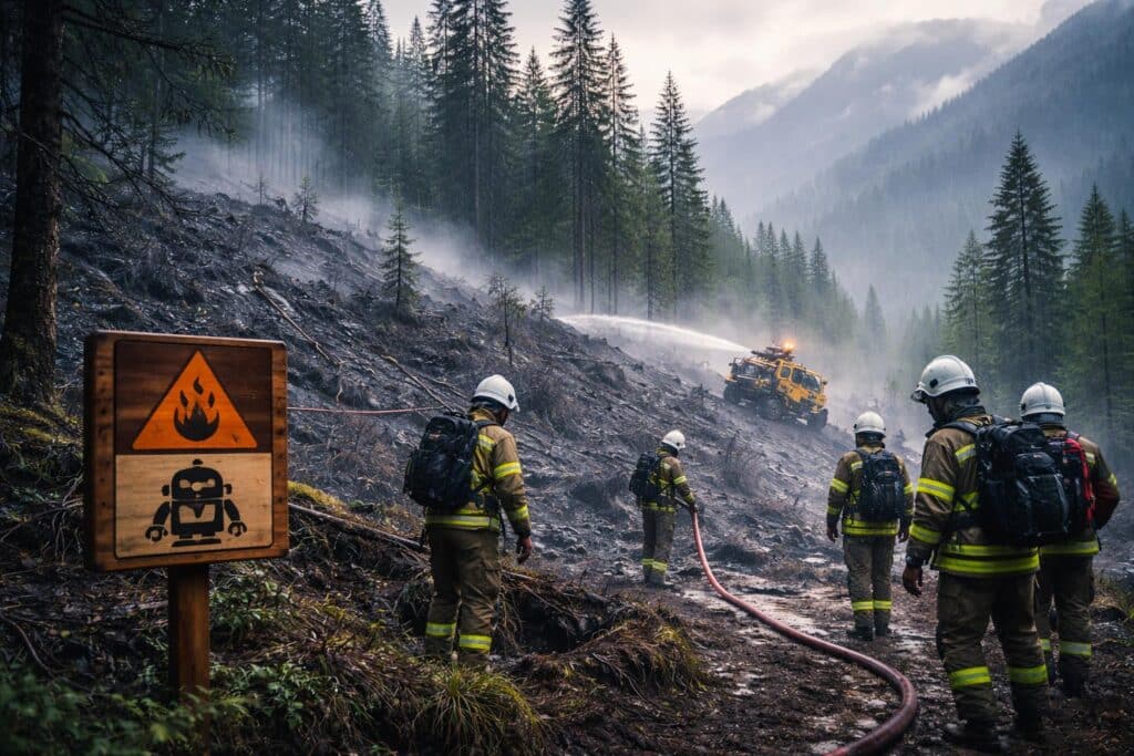 Waldbrand: Langsames Aufatmen nach Regen