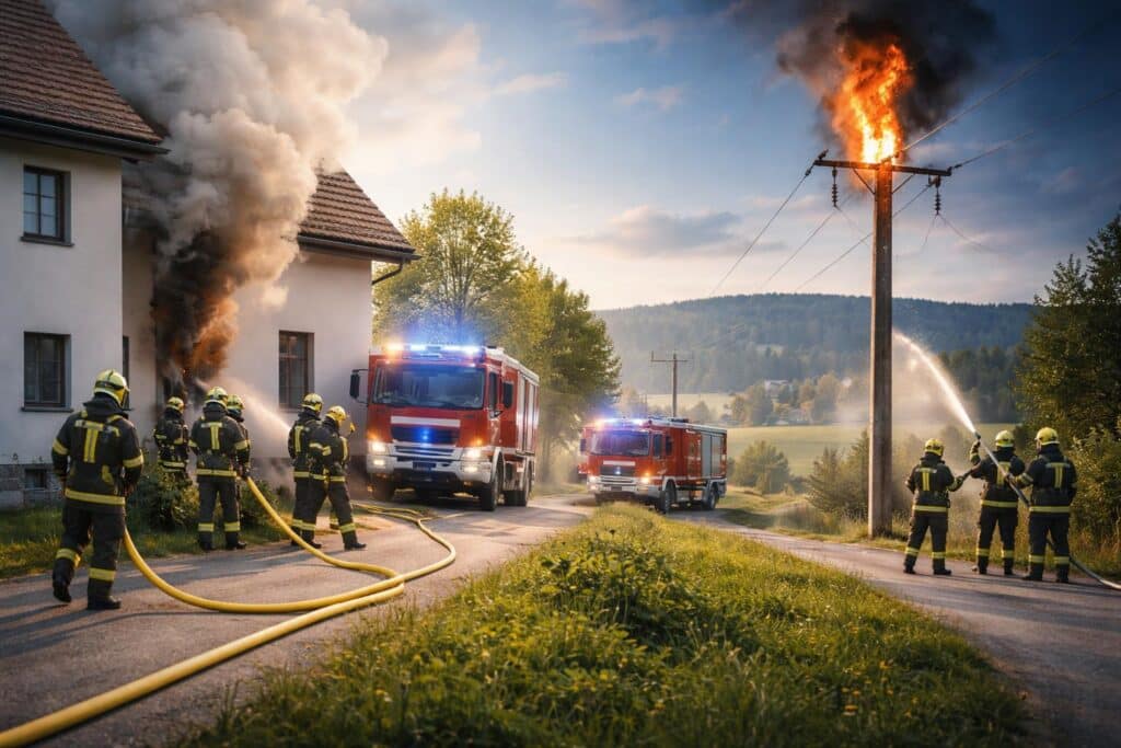 Zwei Brandeinsätze an einem Tag