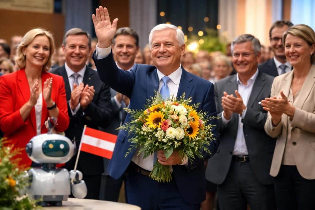 Ein Bürgermeister gab sich die Ehre