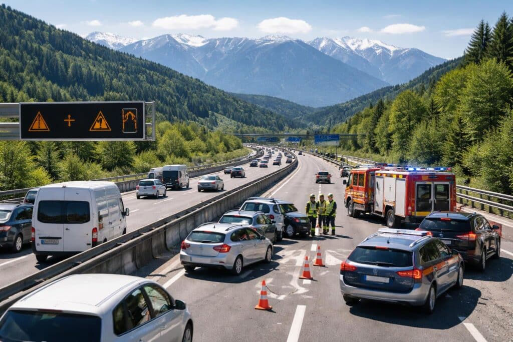 A10 Tauern Autobahn, Salzburg Richtung Villach