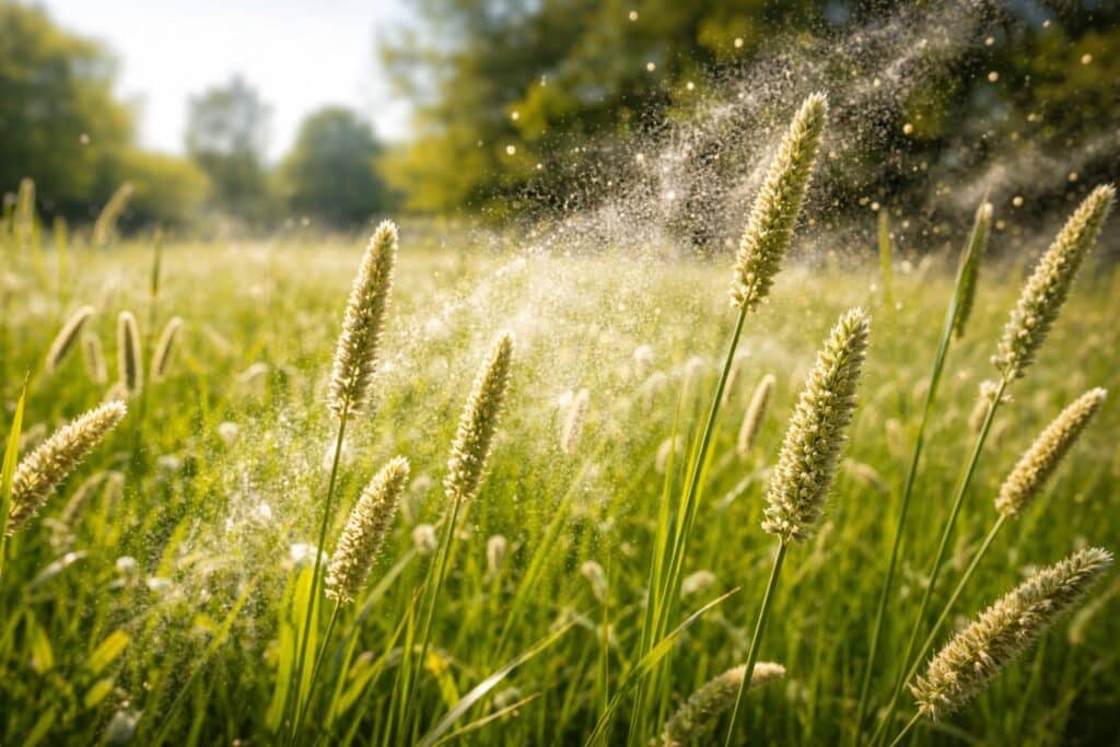 Jetzt beginnt die Gräserpollen-Zeit