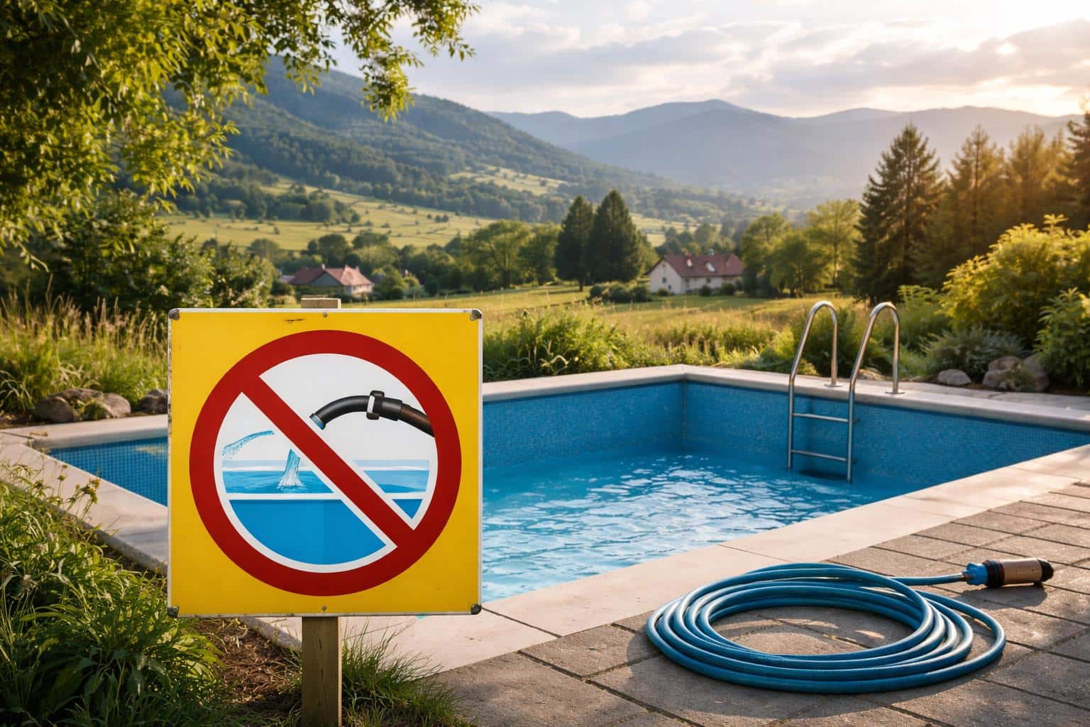 Griffen untersagt Poolbefüllung