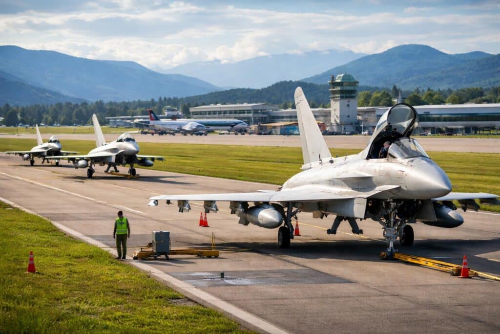 Eurofighter wieder in Klagenfurt stationiert
