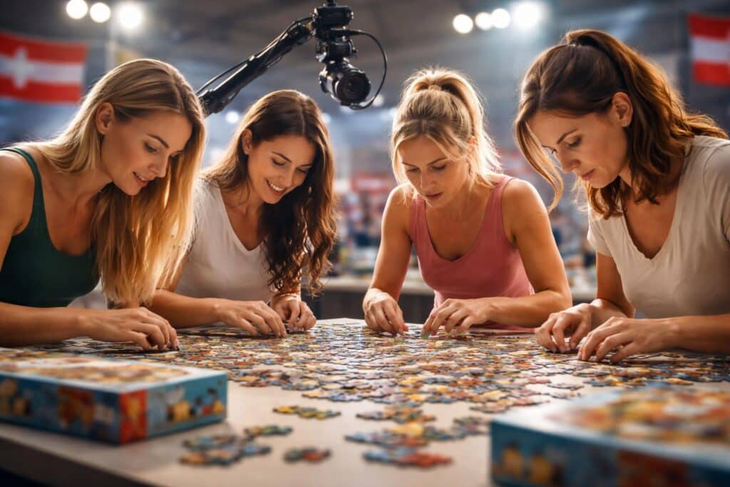 Puzzle Staatsmeisterschaft: Vier Kärntnerinnen kämpfen um den Sieg