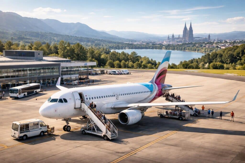 Direktflüge von Klagenfurt nach Köln ab sofort dreimal pro Woche