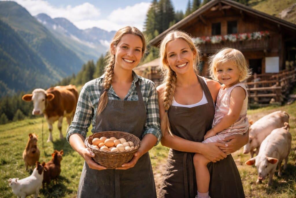 Zwei junge Osttirolerinnen übernehmen bekannte Almhütte in Kärnten